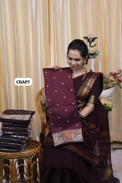 Semi silk saree 🥳