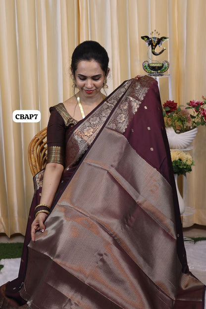 Semi silk saree 🥳