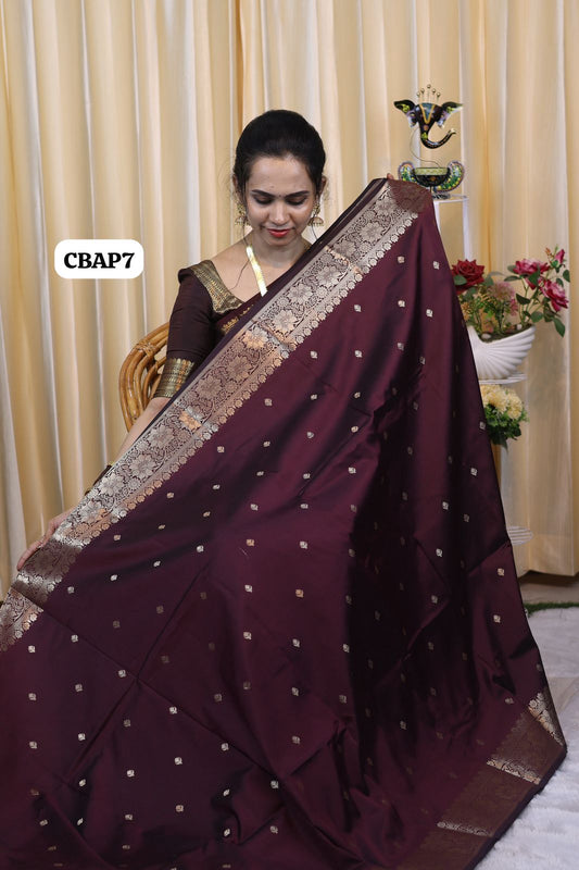 Semi silk saree 🥳