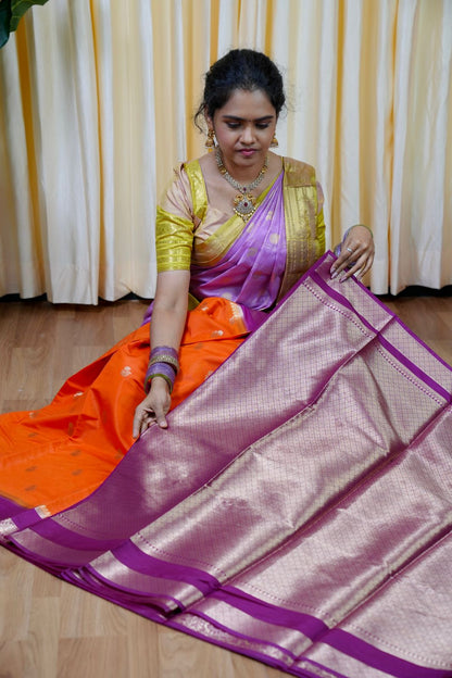 Premium warm silk saree🥳✅