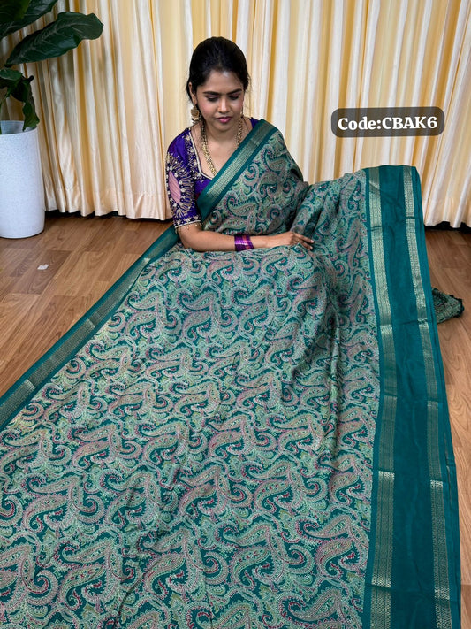 Soft mixed cotton sarees🥰😎📚