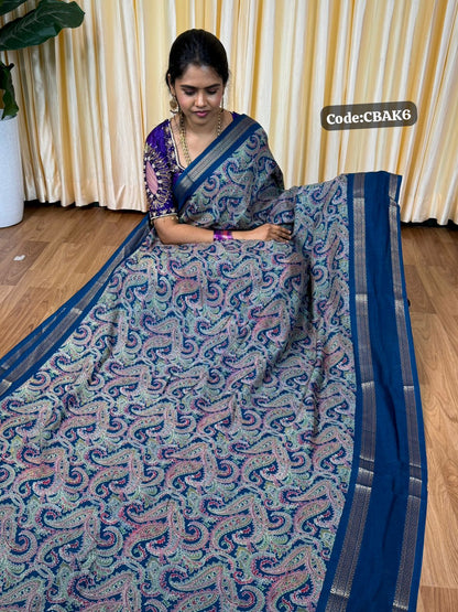 Soft mixed cotton sarees🥰😎📚