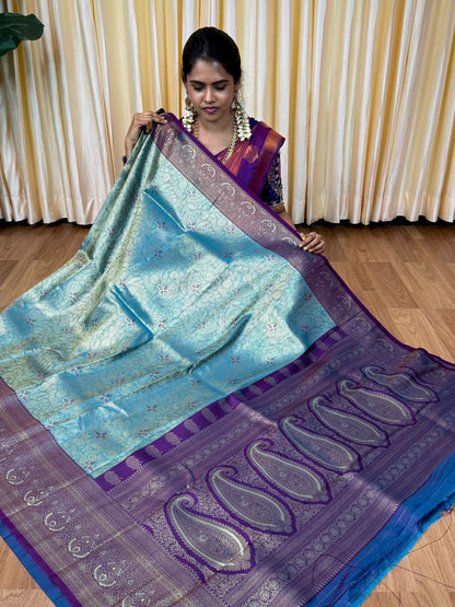 Bridal Kanchi semi silk saree🥰😎📚