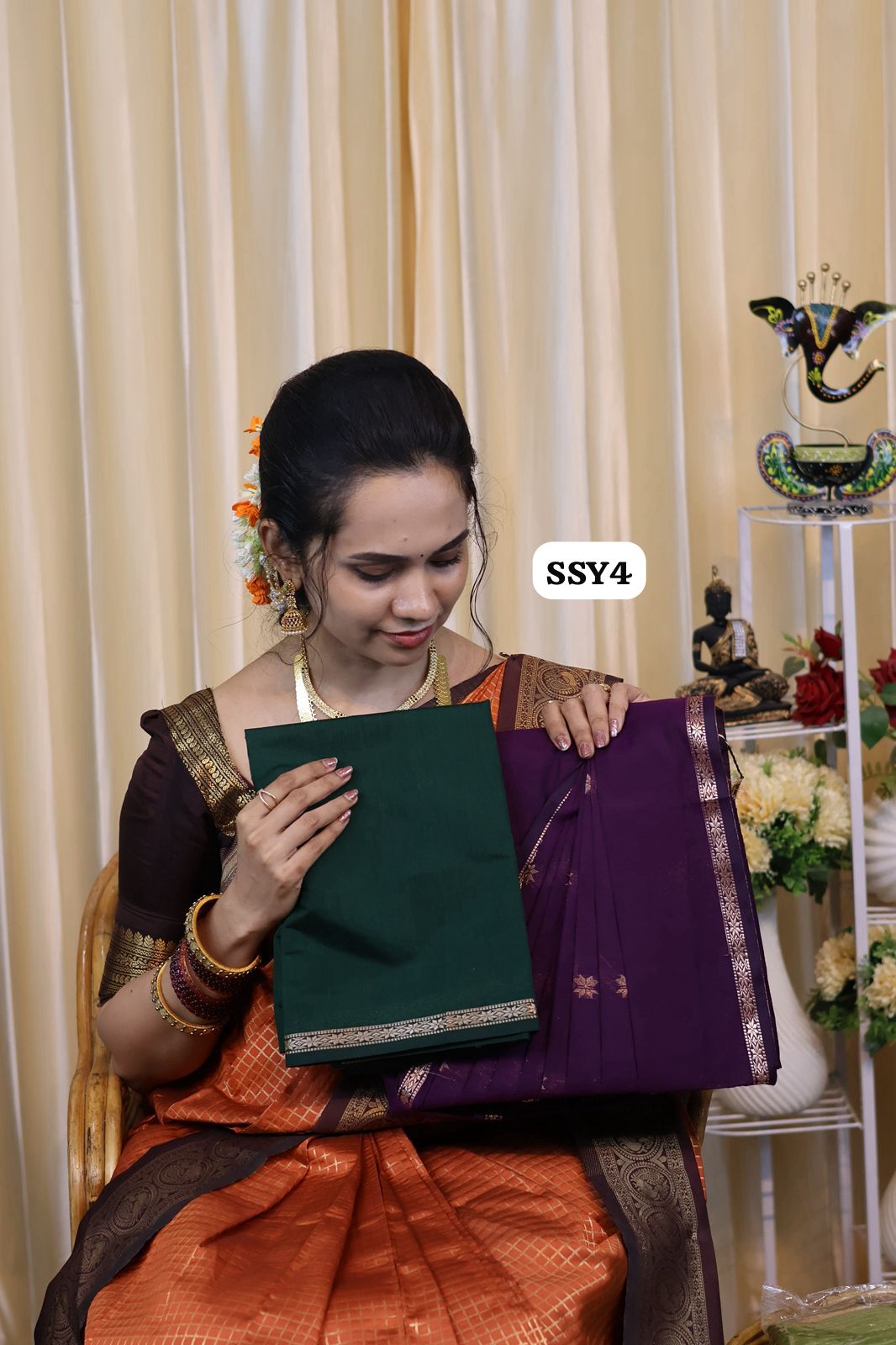 Maheswari silk Cotton saree 🎁