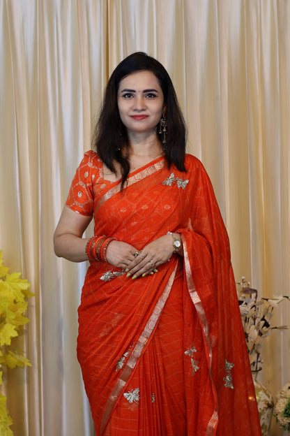 Viscose Georgette sarees🥳