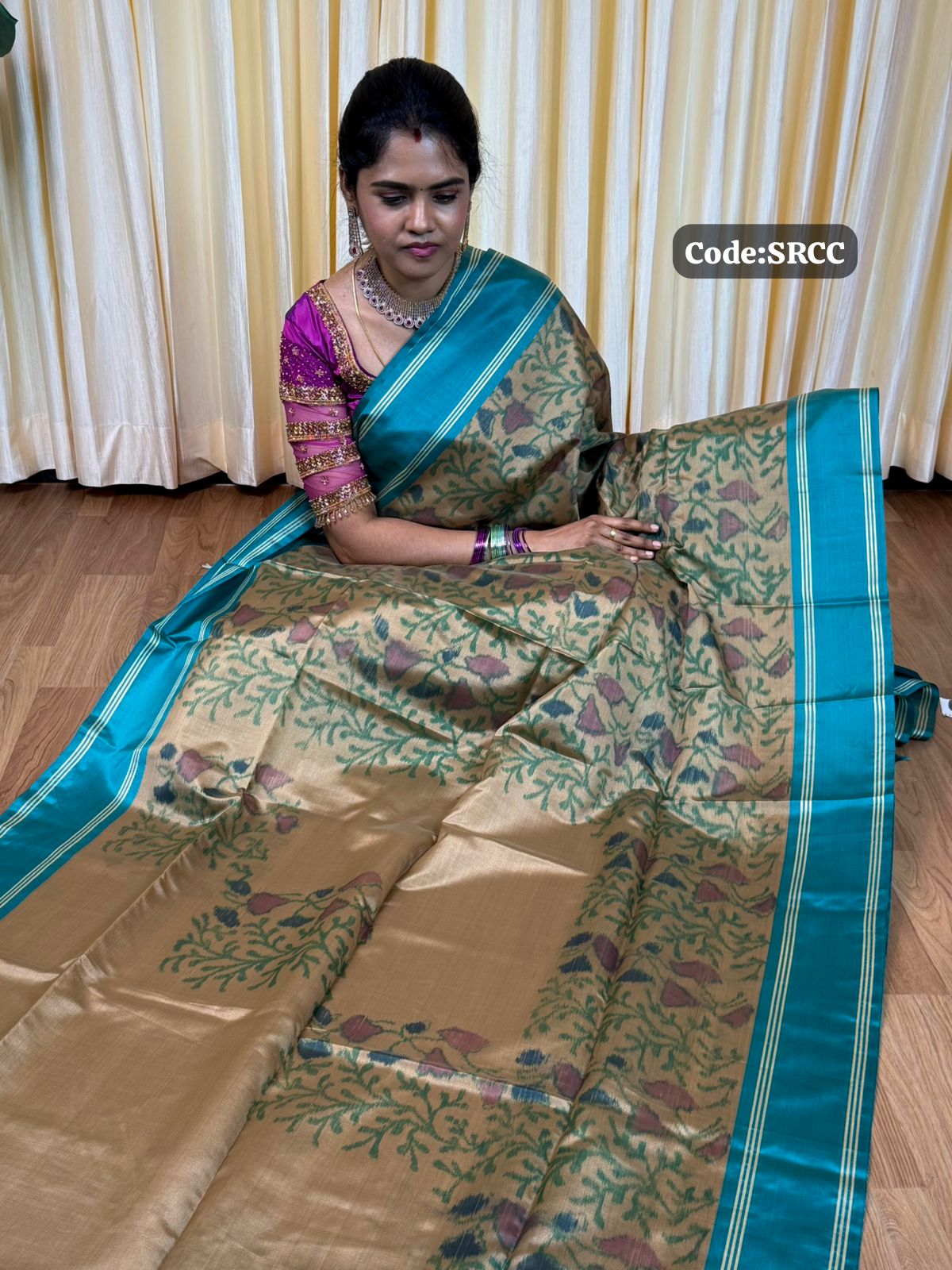 Soft silk sarees with Poachampally design🥰😎📚