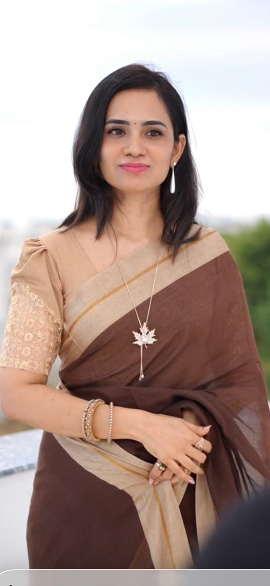 Mul cotton saree 🥳