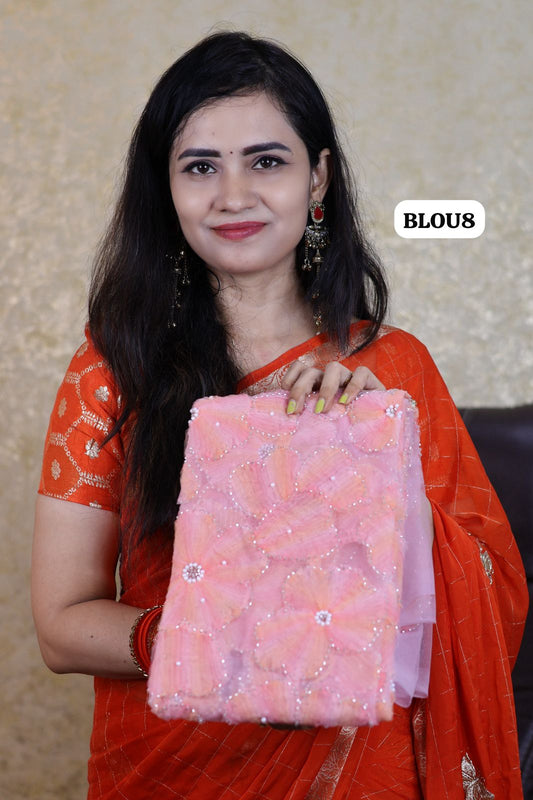 Net Blouse with zardosi🥳