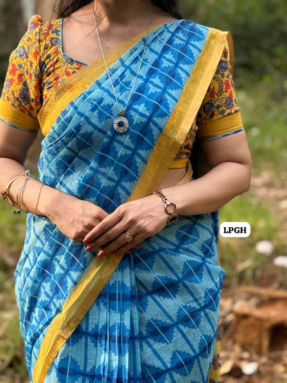 Linen cotton saree 😍😎📚