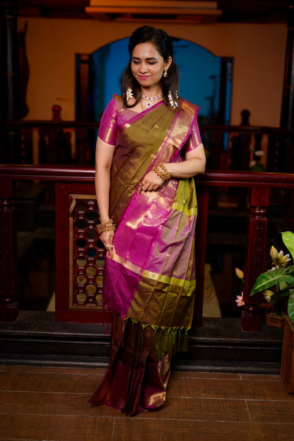 Kanchi semi silk sarees😍😎📚