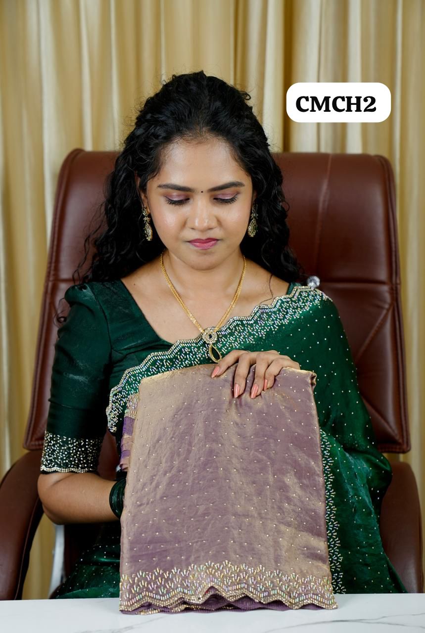 Space silk saree 🍏📍🥳