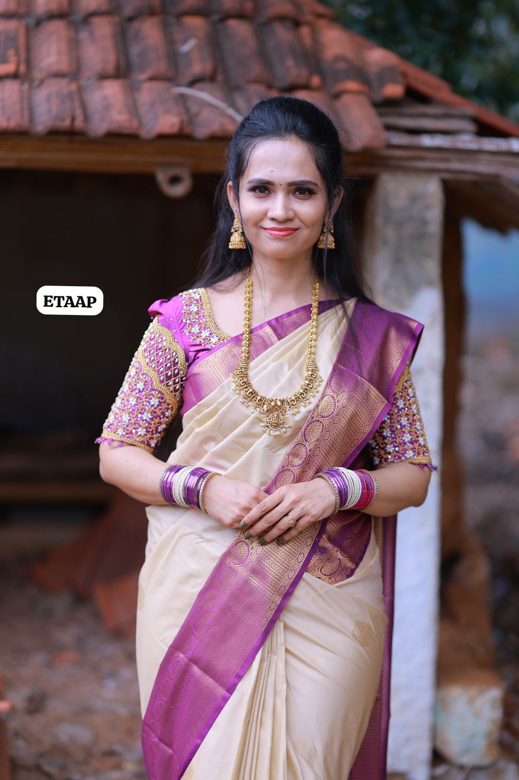 Premium Kanchi bridal semi silk saree 🥰🥳