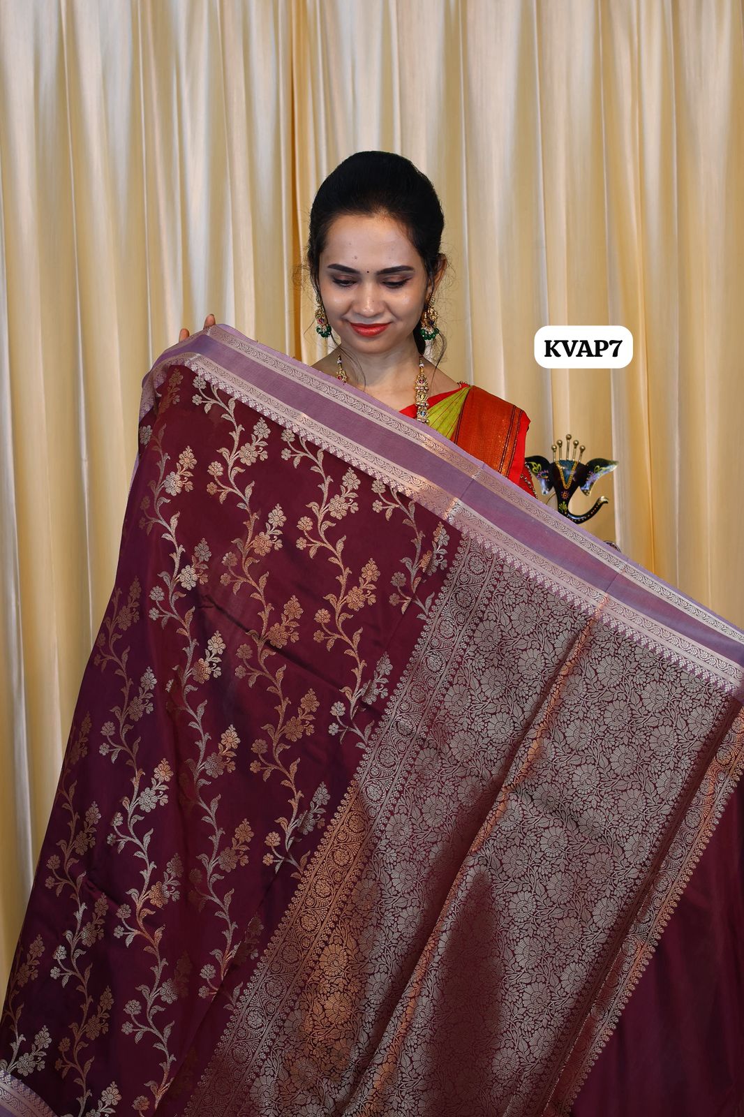 Katan soft silk saree 😍🥳