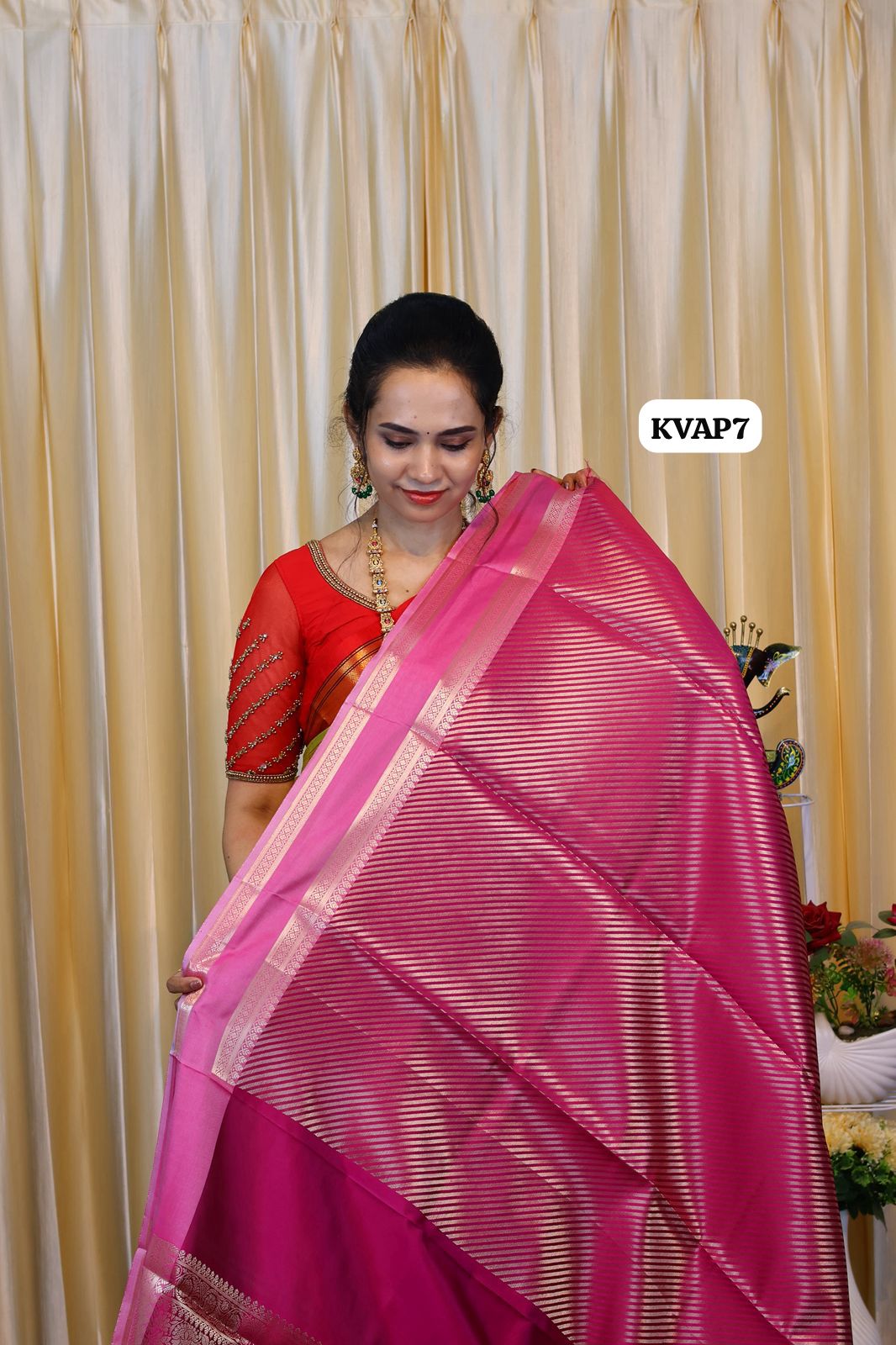 Katan soft silk saree 🥳
