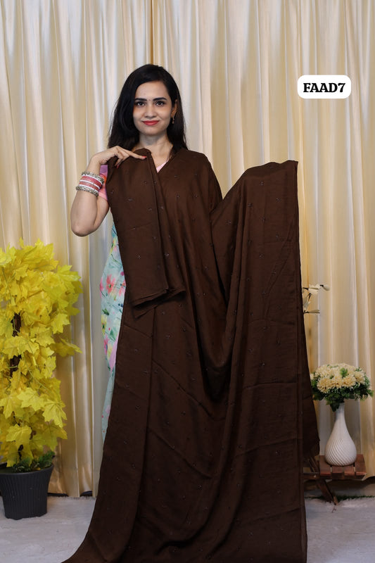 Fancy viscose space Silk saree🥳