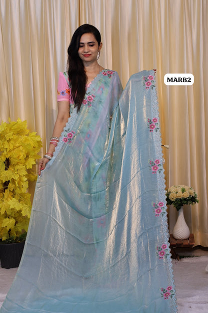 Space silk  saree😍🥳