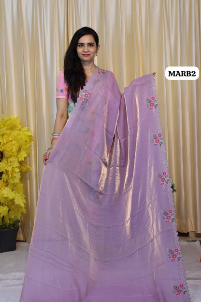 Space silk  saree😍🥳