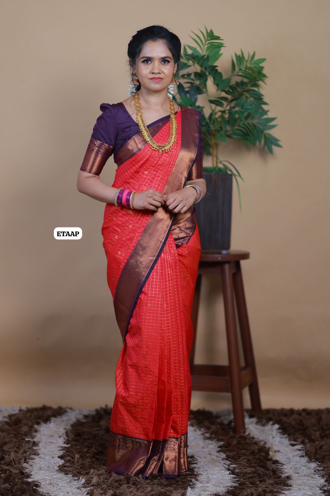 Premium Kanchi semi silk saree 🥰🥳