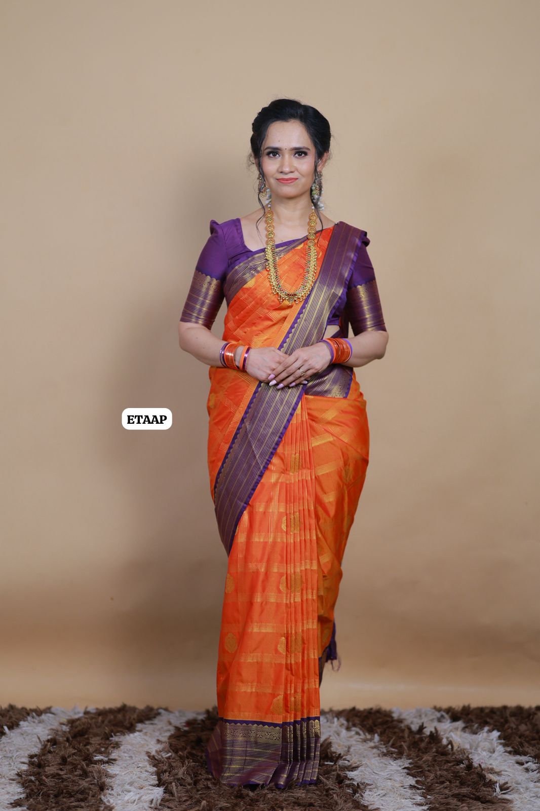 Premium Kanchi semi silk saree 🥰🥳