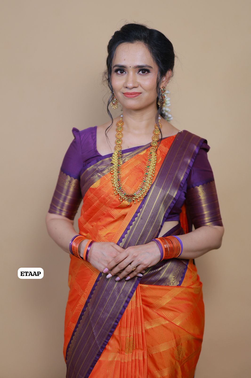 Premium Kanchi semi silk saree 🥰🥳