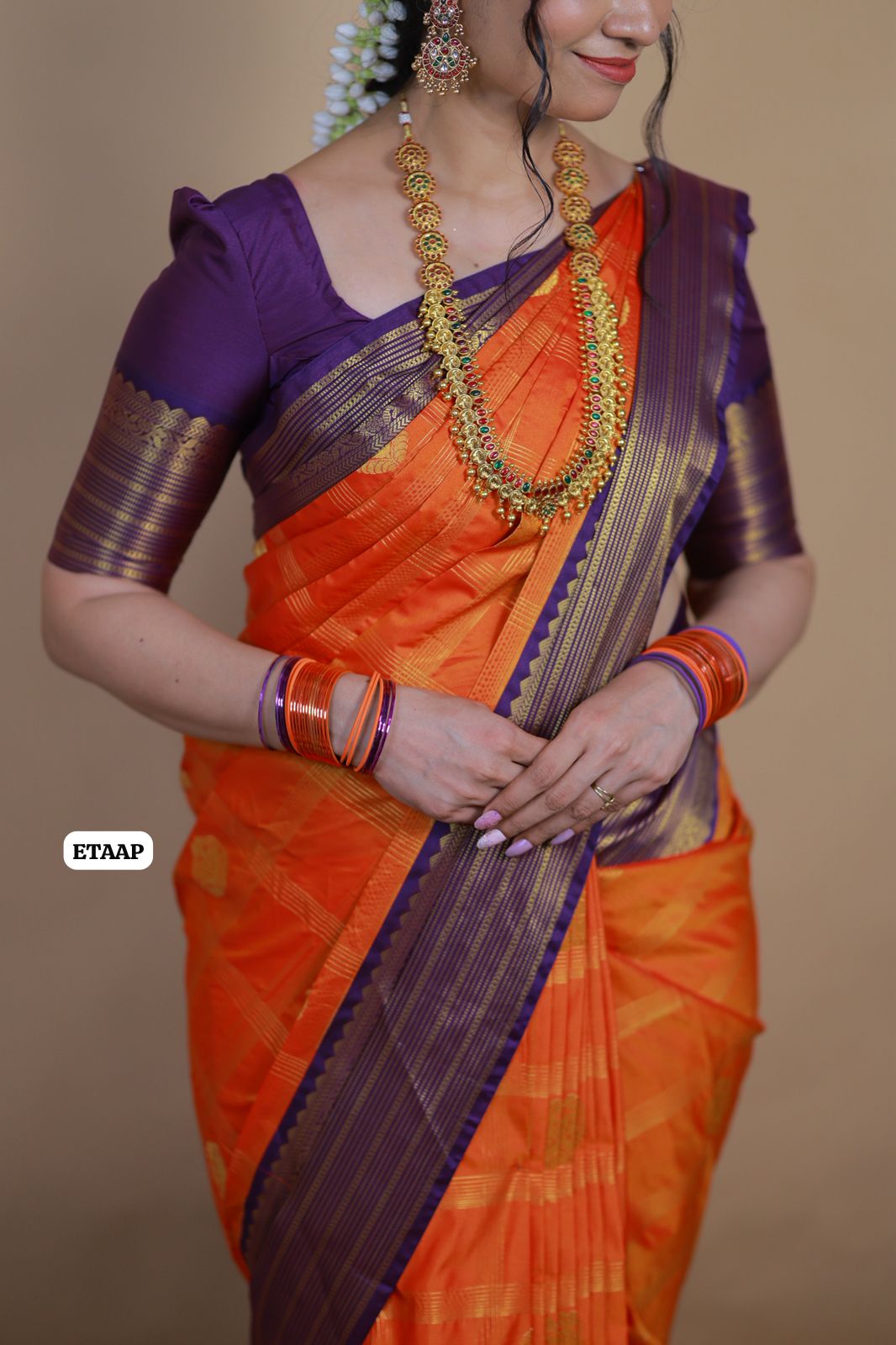 Premium Kanchi semi silk saree 🥰🥳