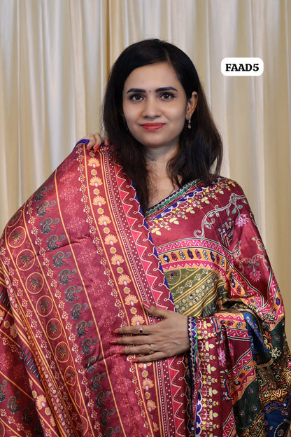 Masakali with Mirror Work Saree😍🥳