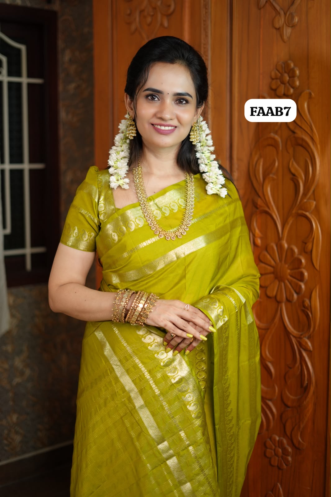 Mysore crepe Saree🥳