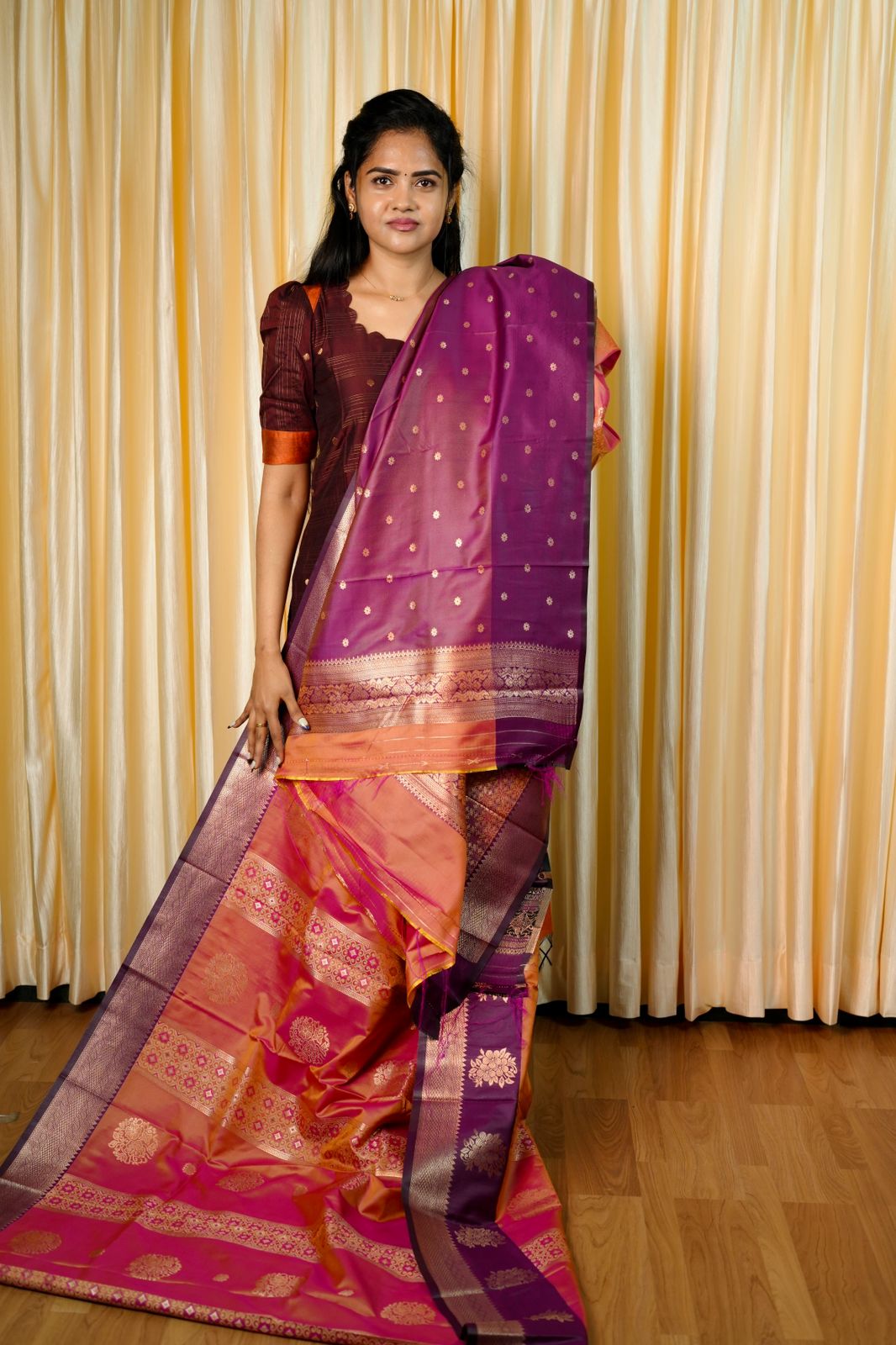 Kanchi soft silk sarees 🥰😎📚