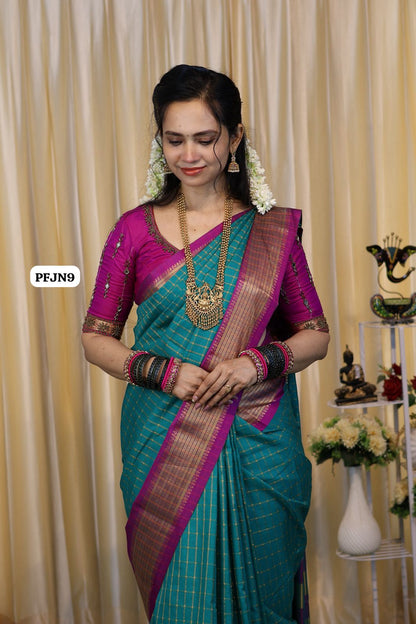 Budget friendly semi soft silk saree 😍😎📚ready to dispatch