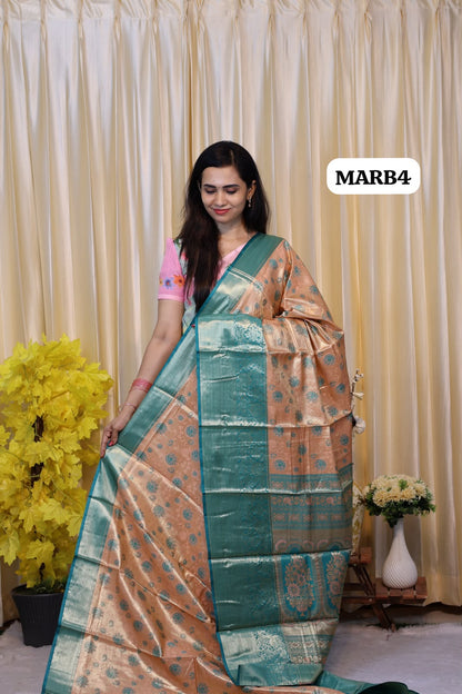 Bridal Semi silk saree😍🥳