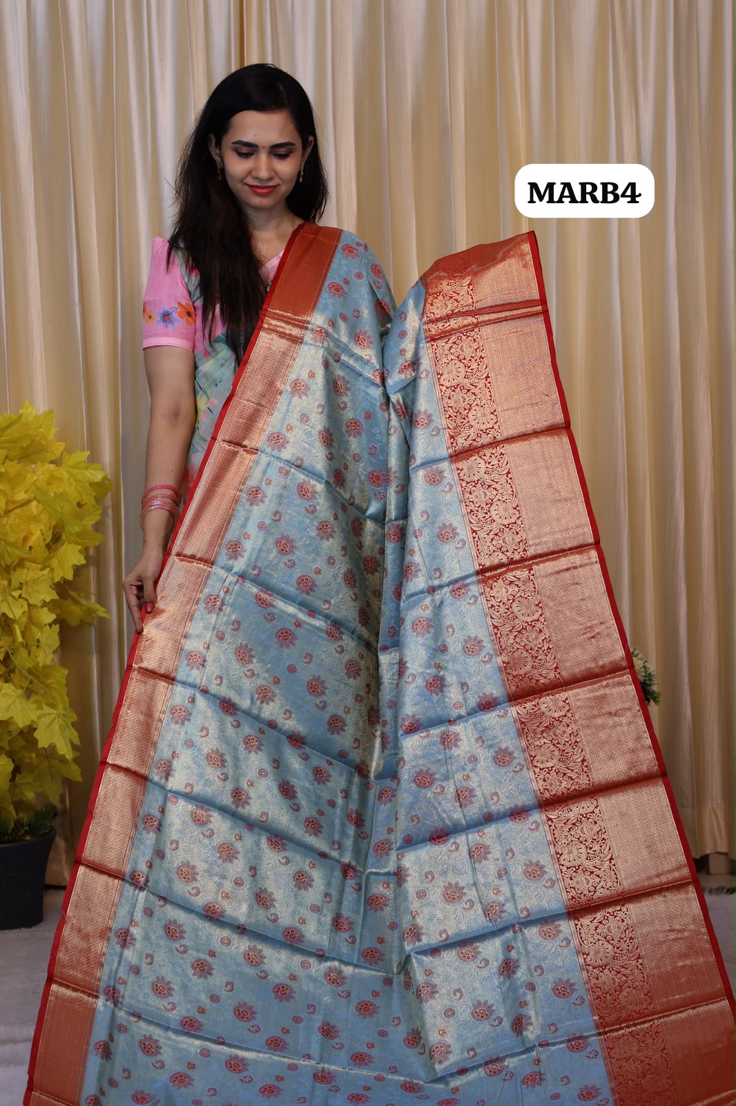 Bridal Semi silk saree😍🥳