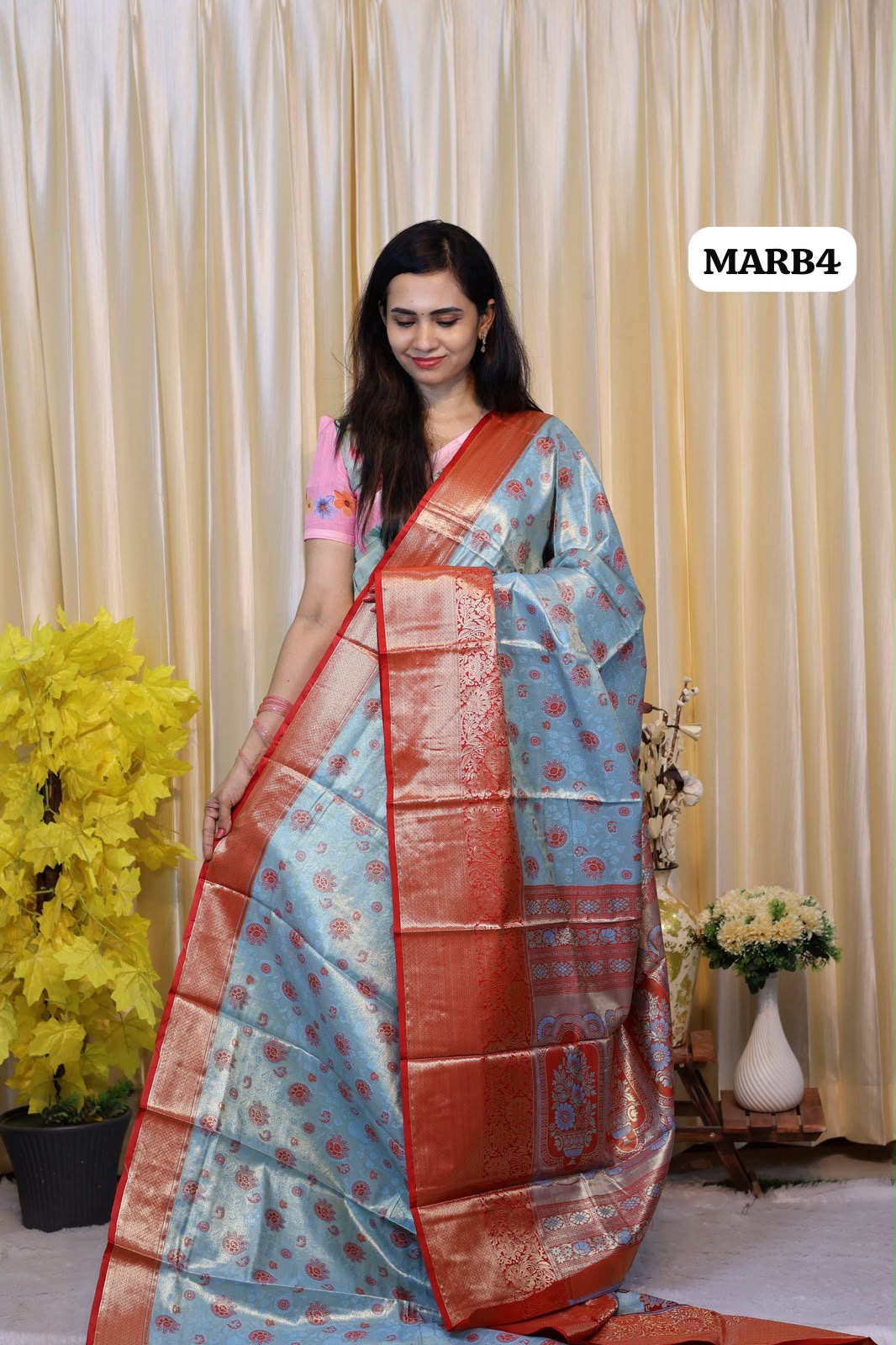 Bridal Semi silk saree😍🥳