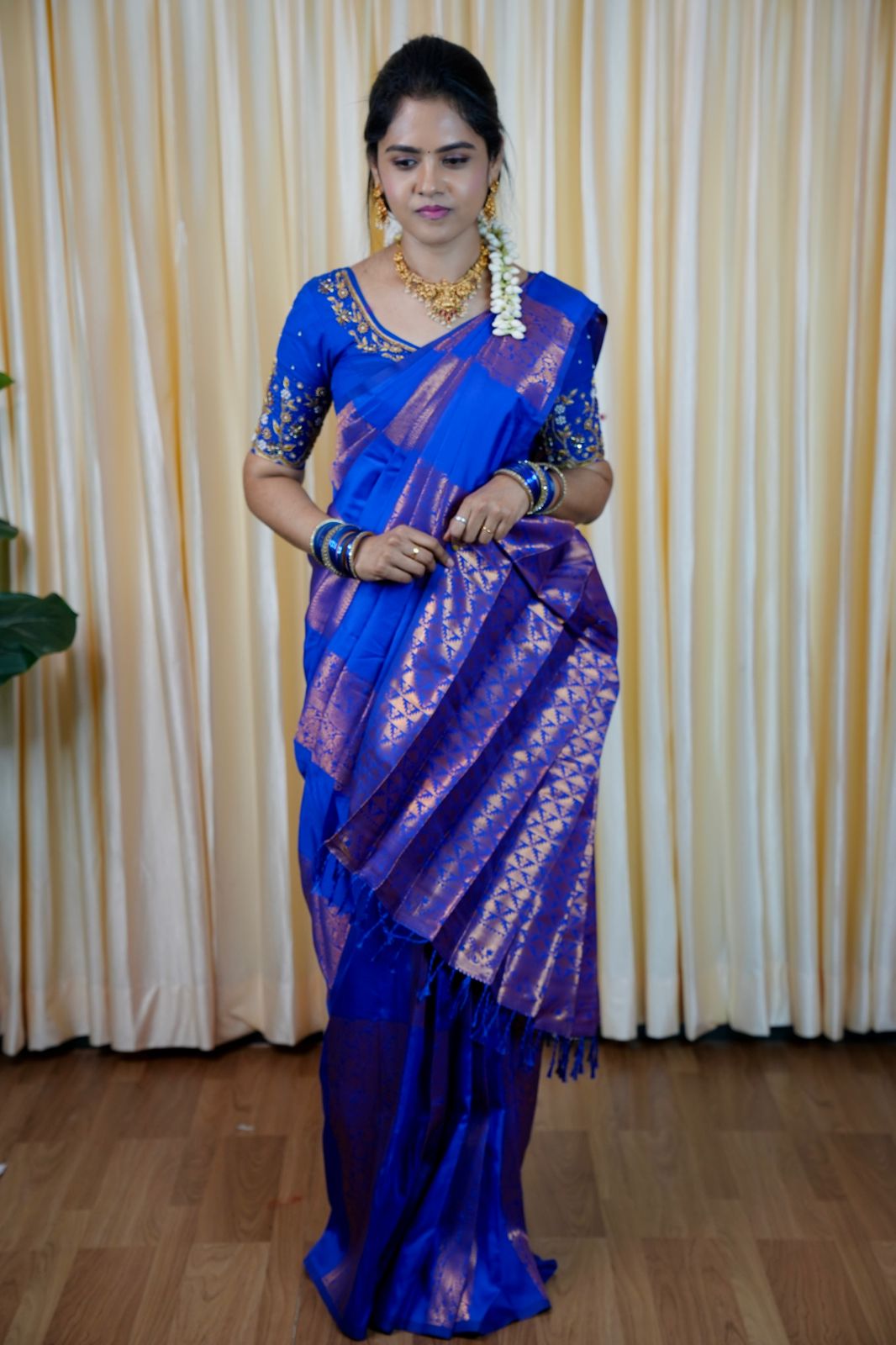 Soft silk saree-🌈🥰😎📚