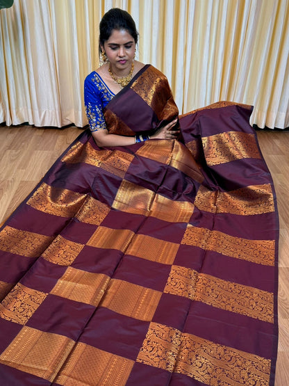 Soft silk sarees -🥰😎📚wine colour