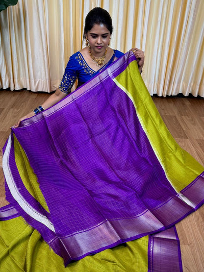Silk mixed cotton sarees🥳