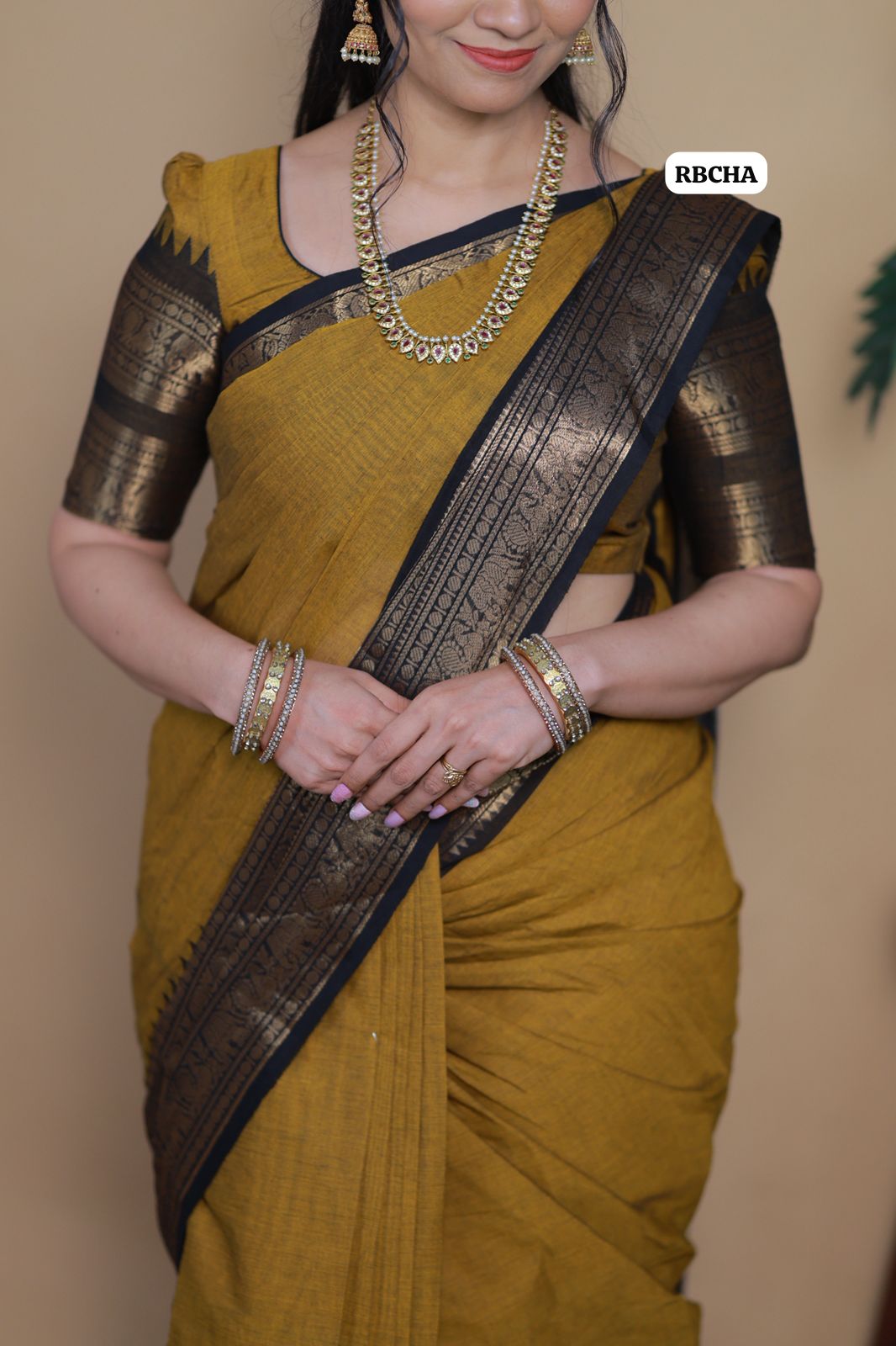 premium Kanchi cotton saree🥳