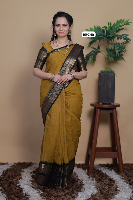 premium Kanchi cotton saree🥳