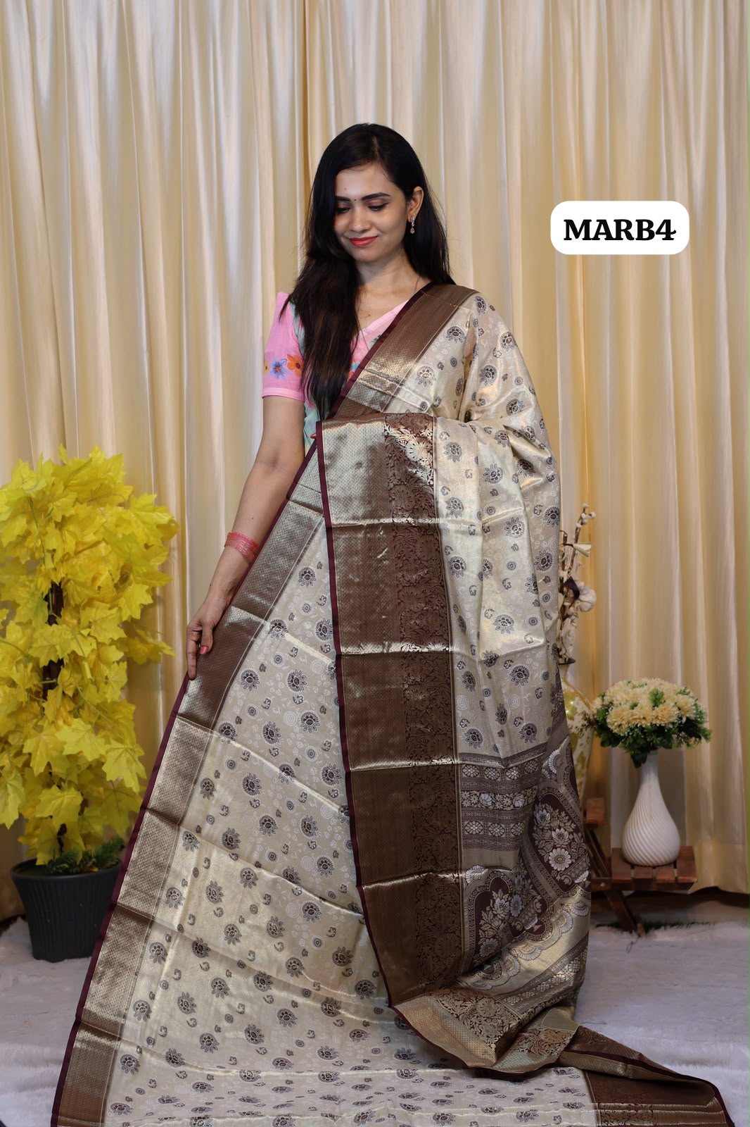 Bridal Semi silk saree😍🥳