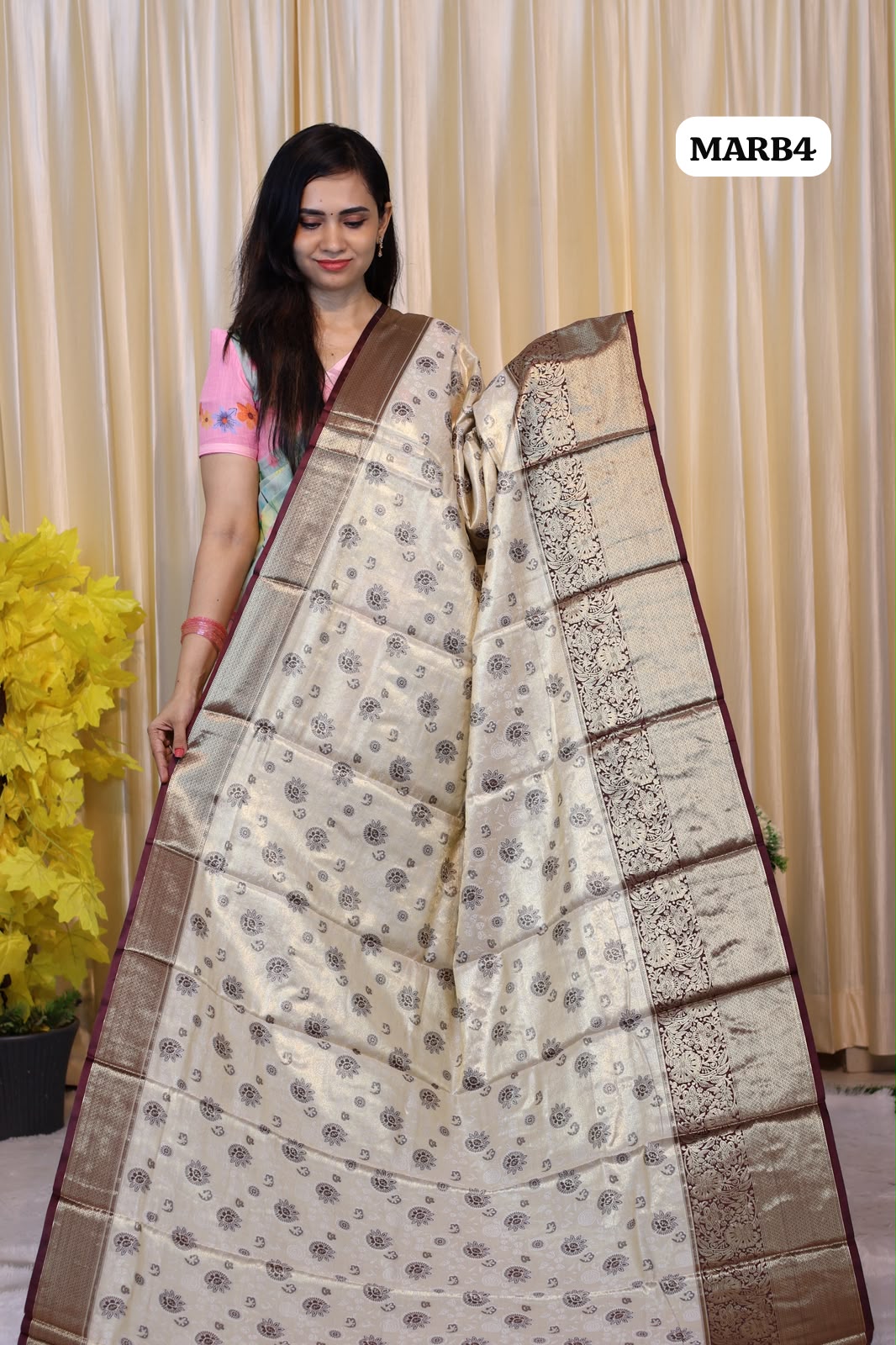 Bridal Semi silk saree😍🥳