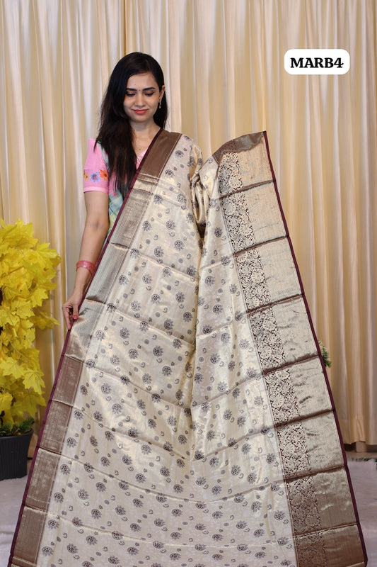 Bridal Semi silk saree😍🥳
