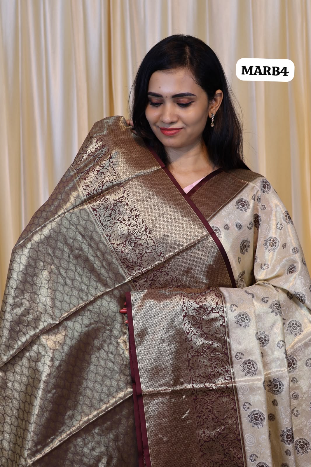 Bridal Semi silk saree😍🥳
