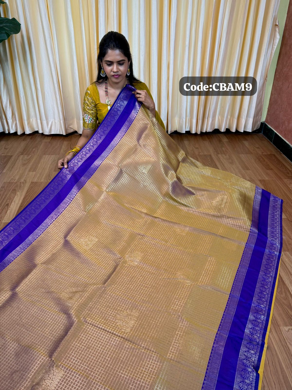 Kanchi semi  silk saree🥰😎🌈📚