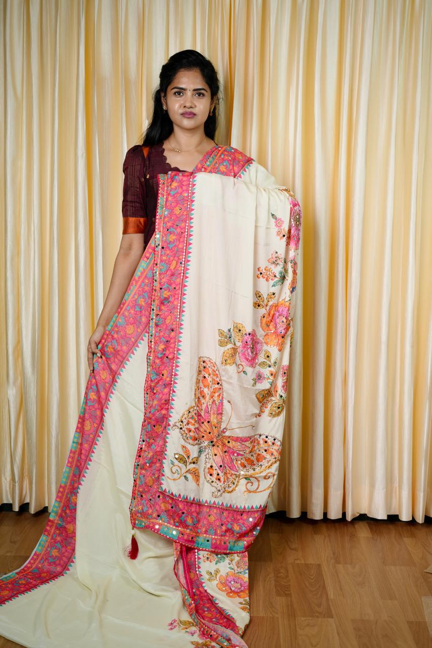 Premium Geogratte saree🥳