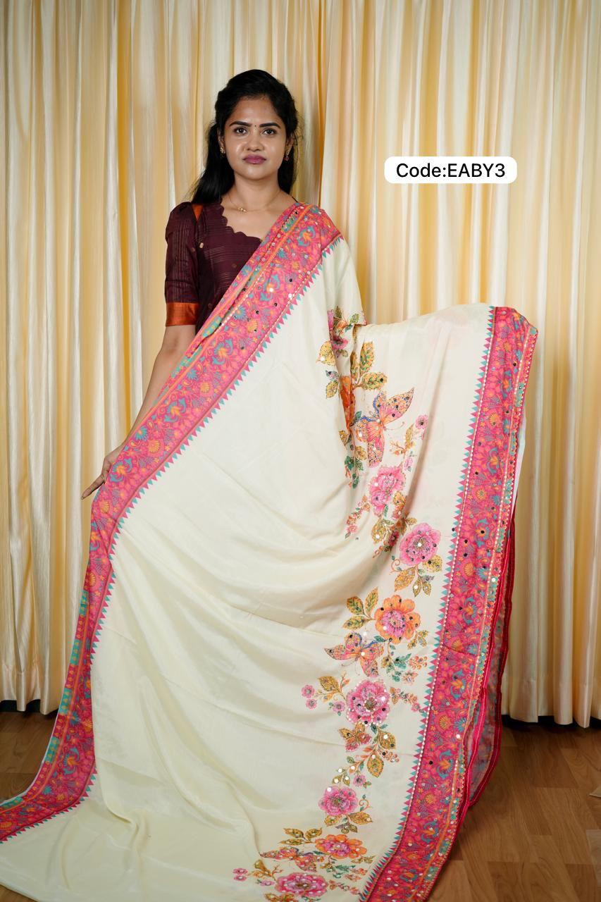Premium Geogratte saree🥳