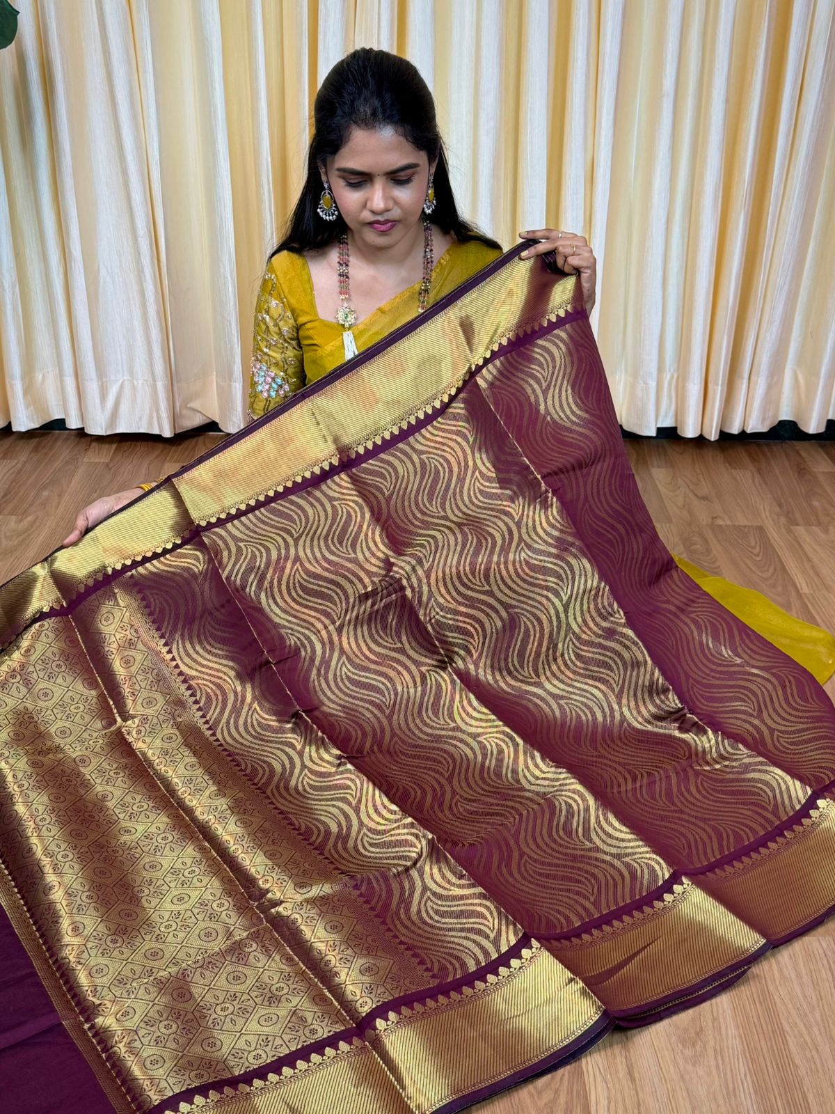 Katan silk Saree🥰😎📚