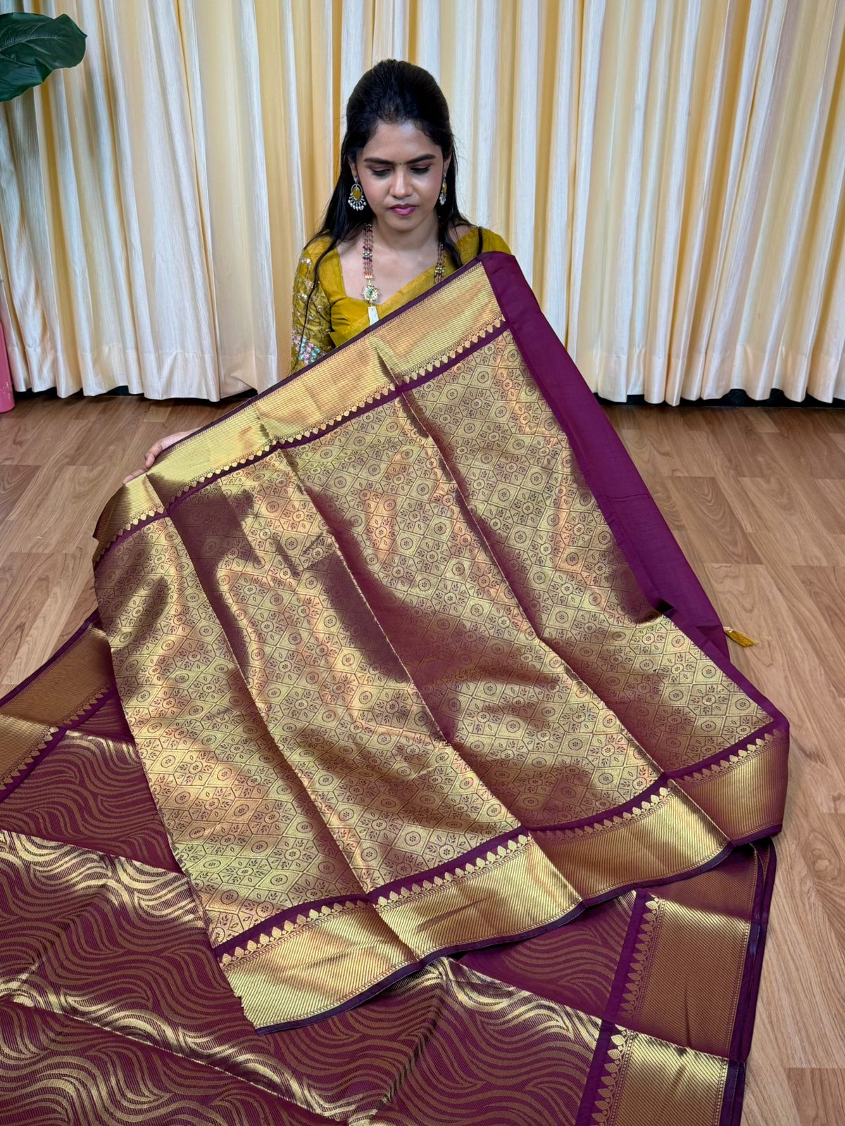 Katan silk Saree🥰😎📚
