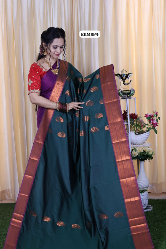 Free shipping Semi soft silk saree😍🥳