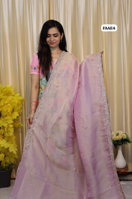 Space Silk Designer saree😍🥳