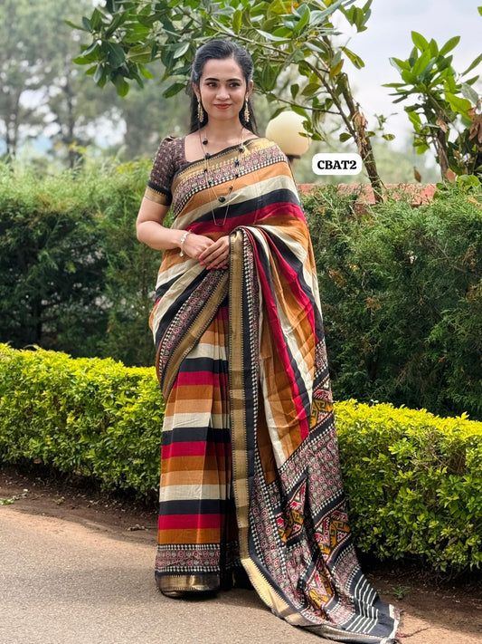 Modal semi soft silk saree-😍😎📚