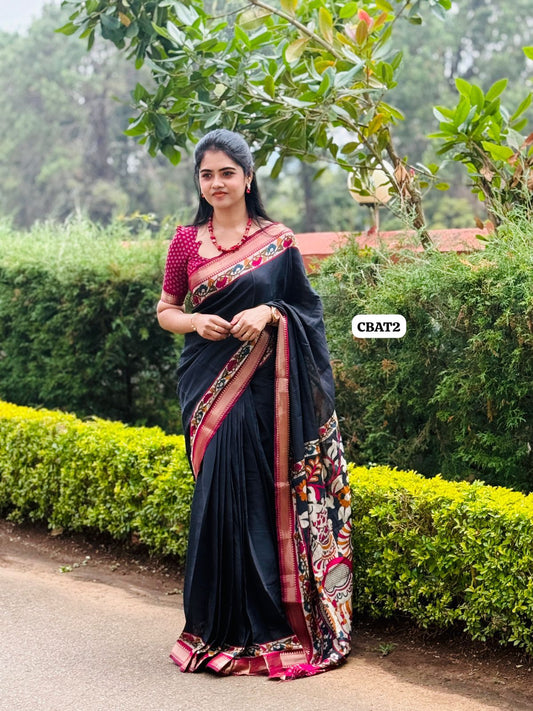 Modal semi soft silk saree-😍😎📚